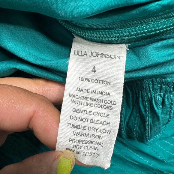 Ulla Johnson Camilla Dress- Verdigris - Picture 7 of 9